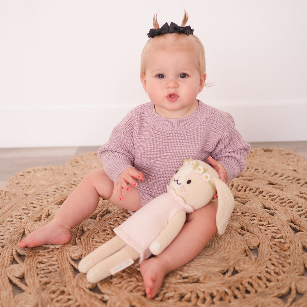 Chocolate Knit Baby Blanket – 4 Littles Market