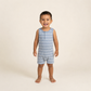 Drew Stripe Baby Nile Romper