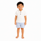 Ben Short Sleeve Kids Polo - Coconut