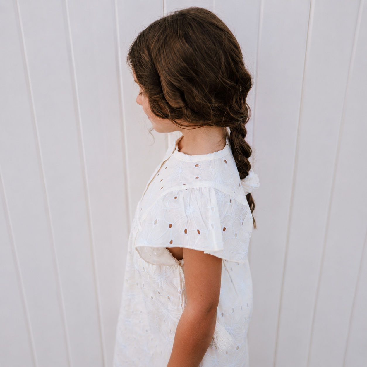 Molly's Cream Oat Kids Dress