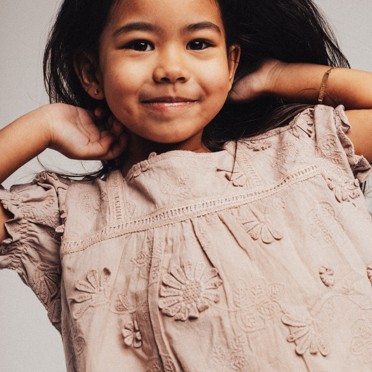 Pink Mauve Feja Kids Blouse