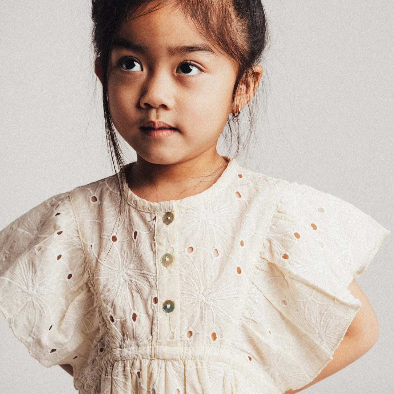 Mollys 'Cream Oat' Dress