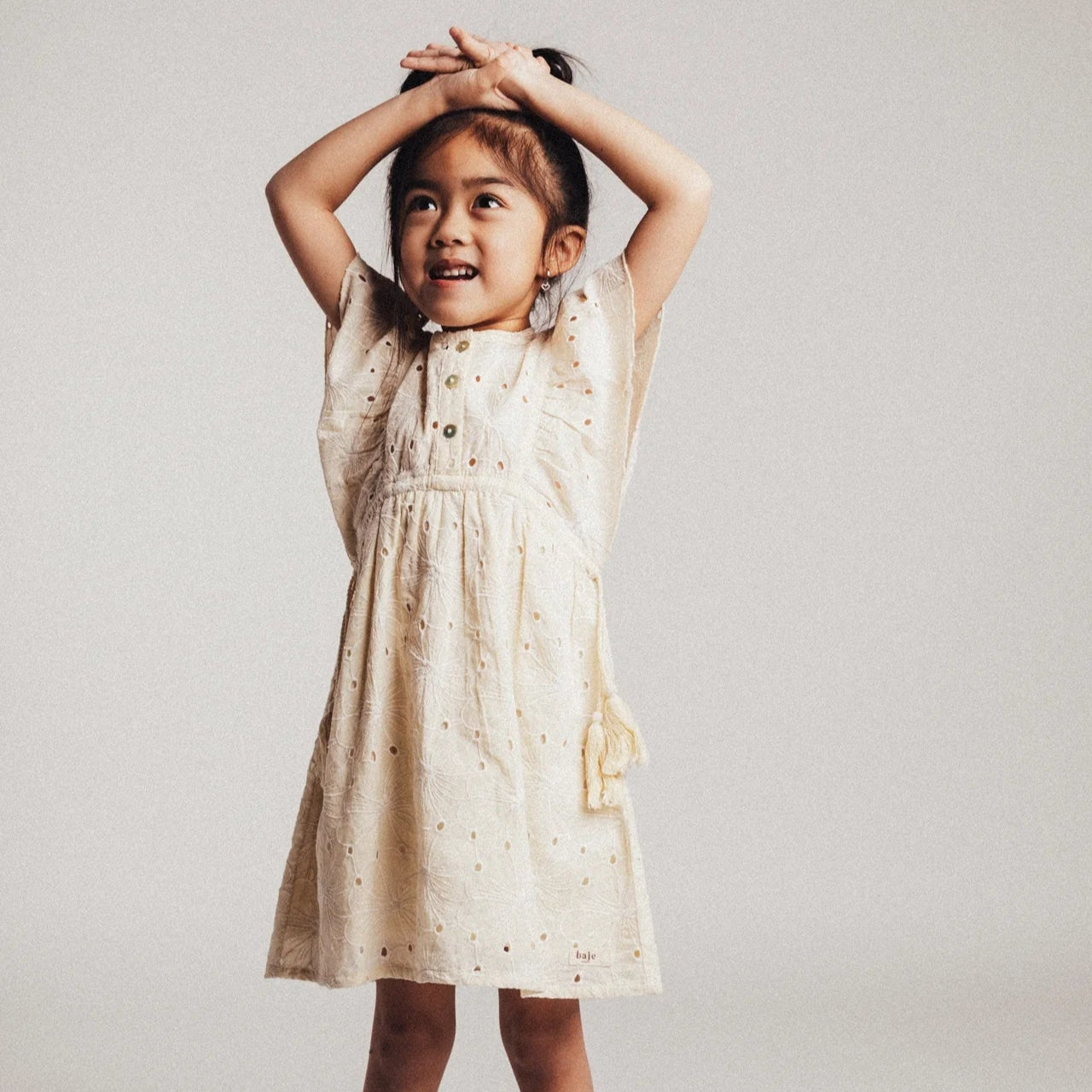 Mollys 'Cream Oat' Dress