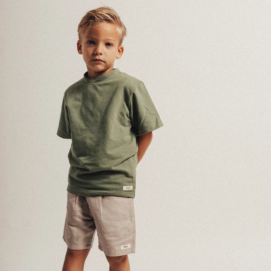 'Taupe Clay' Santo Shorts