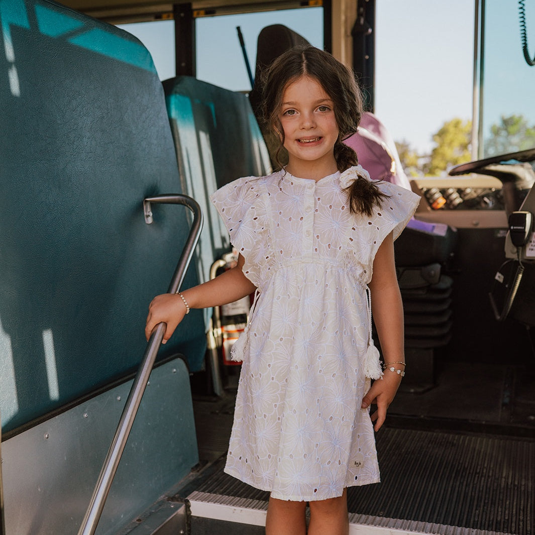 Molly's Cream Oat Kids Dress