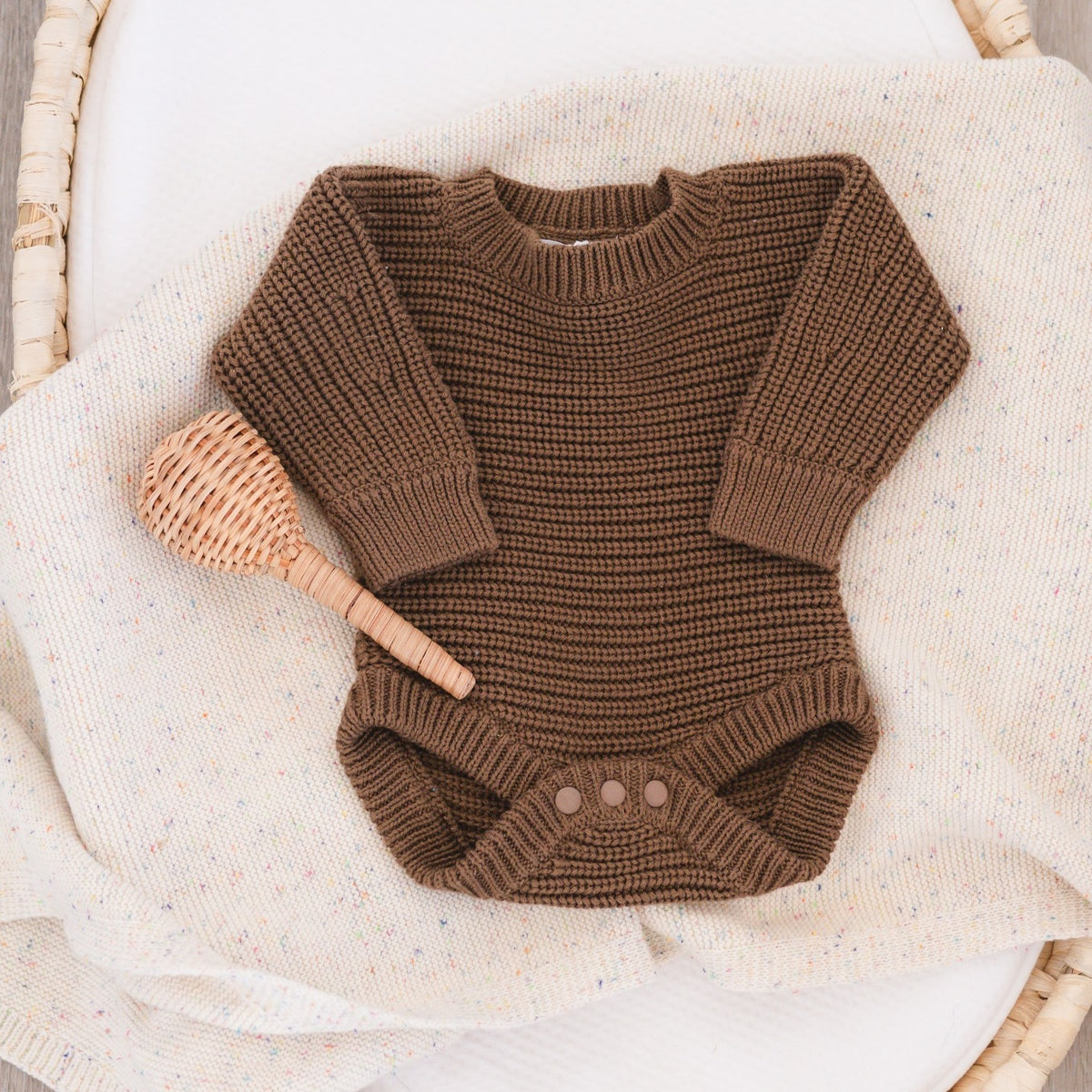 Chocolate Knit Newborn Bundle