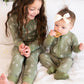 Christmas Tree Green Bamboo Kids 2 Piece Set