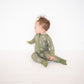 'Christmas Tree Green' Bamboo Zip Romper