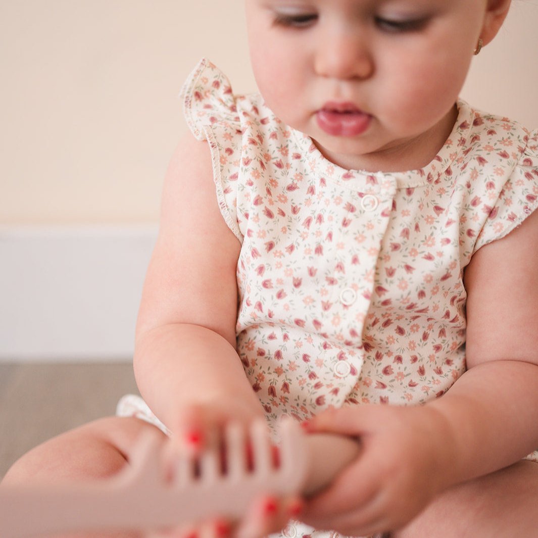 ‘Berry Joy Floral’ Amelia Romper
