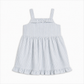 Juliette Seersucker Baby & Kids Tank Dress - Shore Stripe / Sea