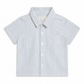 Landon Seersucker Baby & Kids Button Down - Shore Stripe / Sea