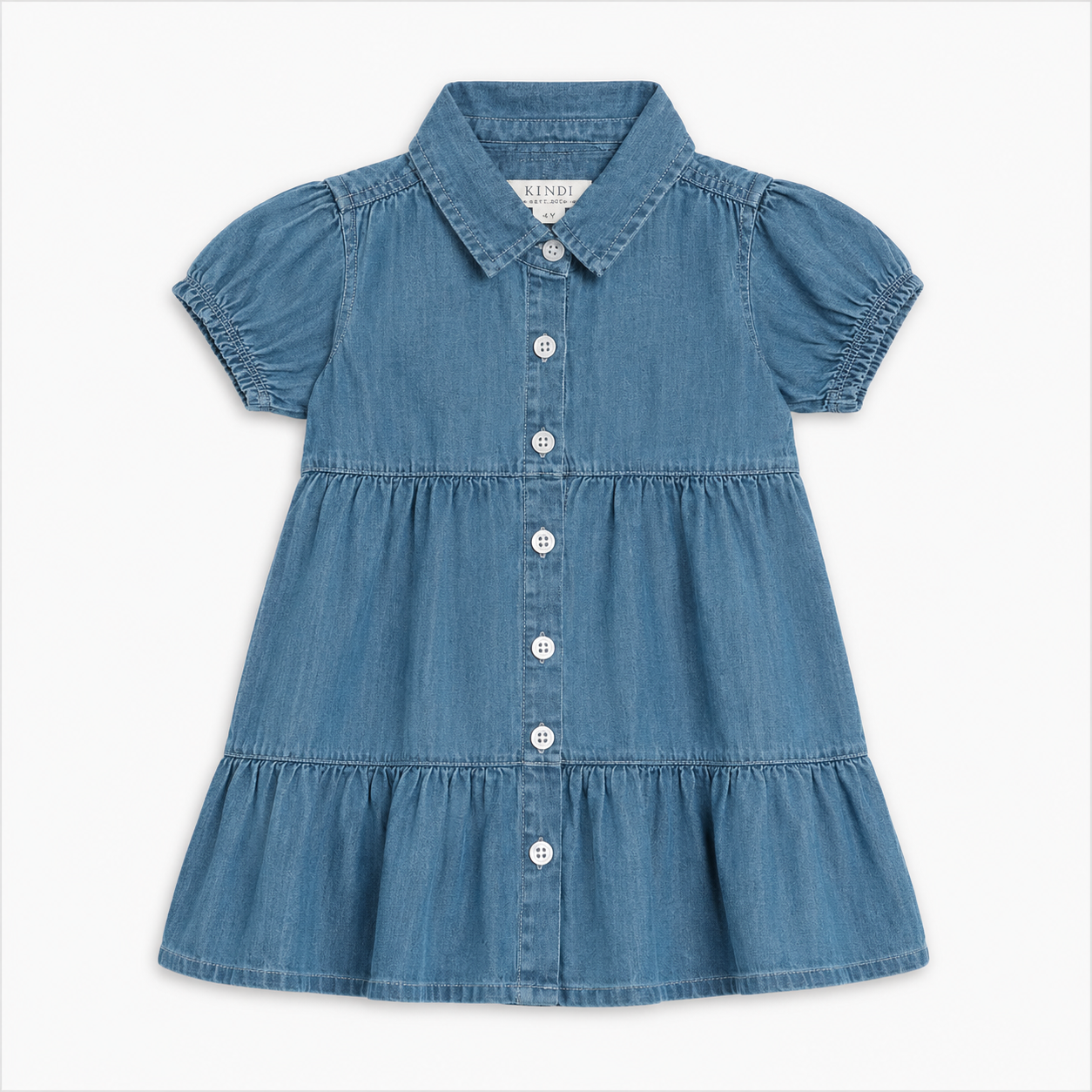 Milly Chambray Baby & Kids Shirt Dress