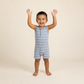 Drew Stripe Baby Nile Romper