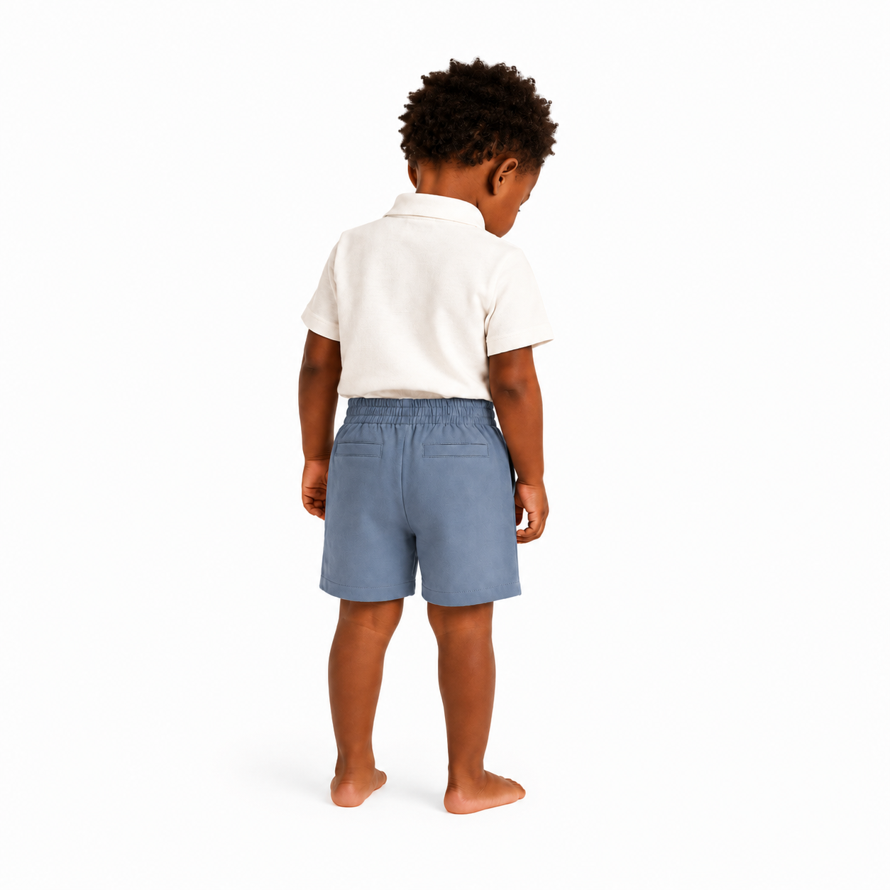 Harrison Twill Baby & Kids Short - Sea