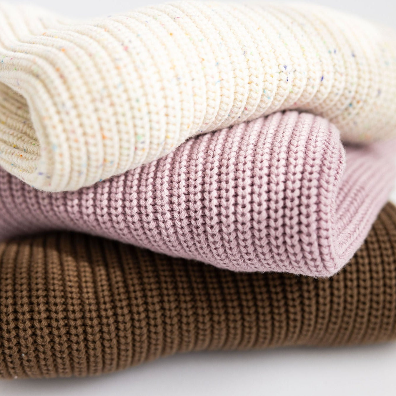 Mauve Desert Kids Chunky Knit Sweater