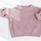 'Mauve Desert' Chunky Knit Sweater